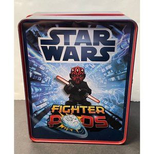 Star Wars Fighter Pods Darth Maul tin case box toy game 2012 Lucasfilm Disney